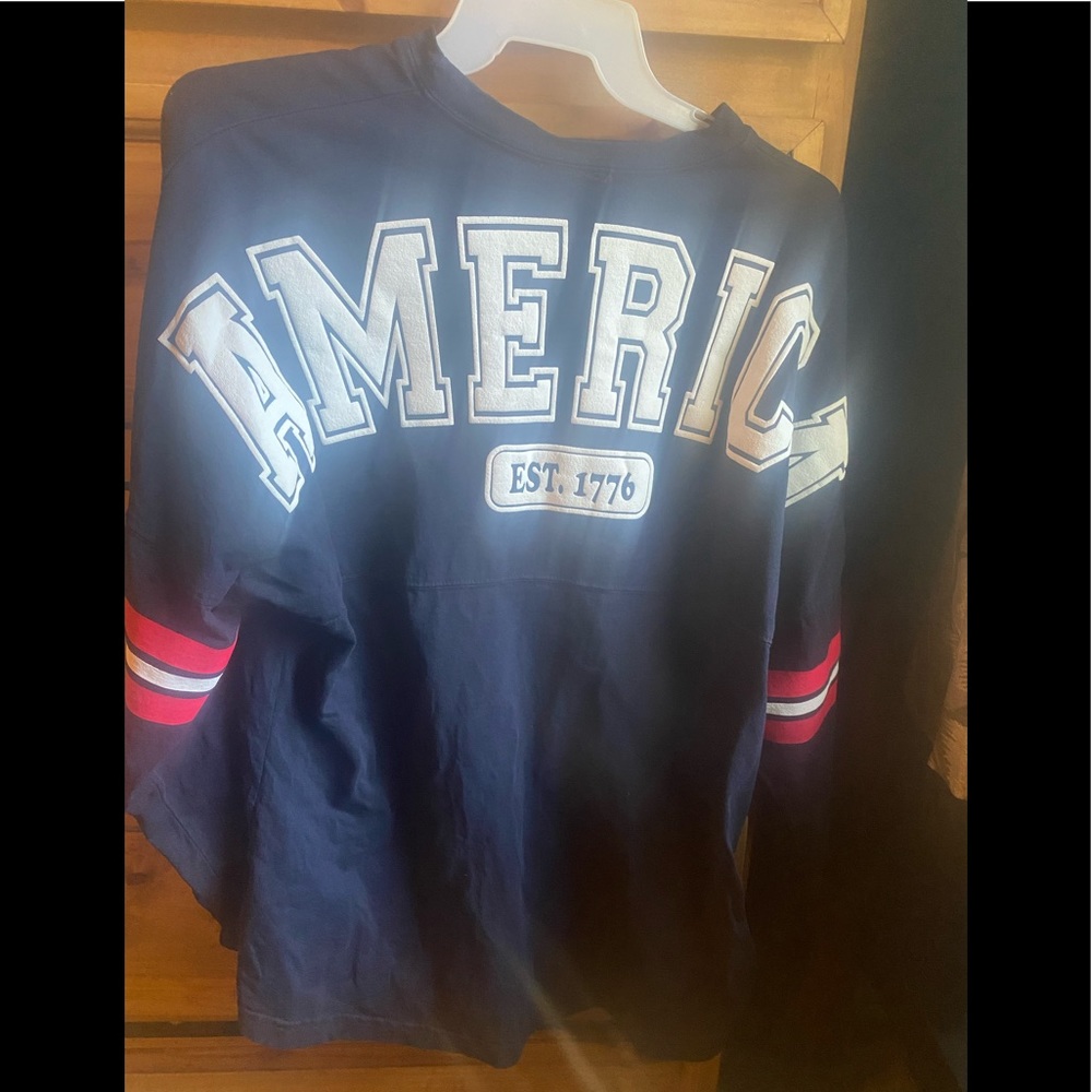 America spirit jersey. Established 1776.